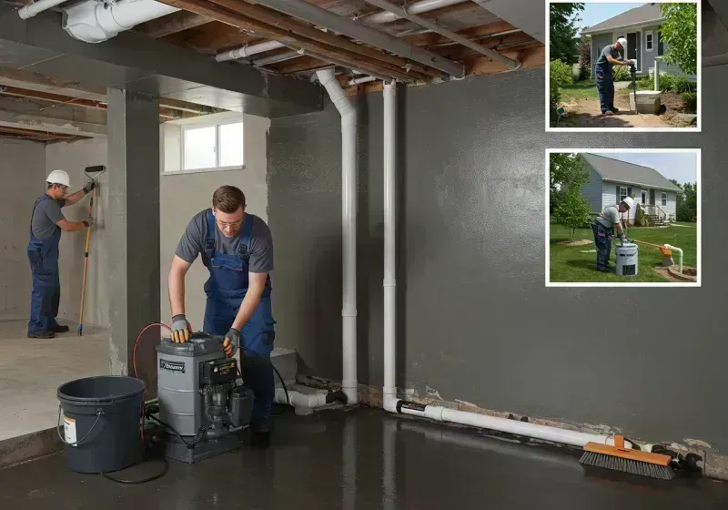 Basement Waterproofing and Flood Prevention process in Homer, IL